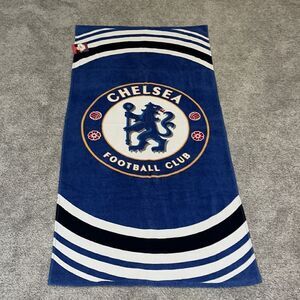 Chelsea London English Premier league futbol soccer team Big Blue Beach Towel